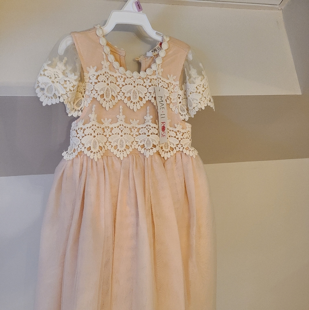 Anthropologie Bhldn Maeli Rose flower girl dress